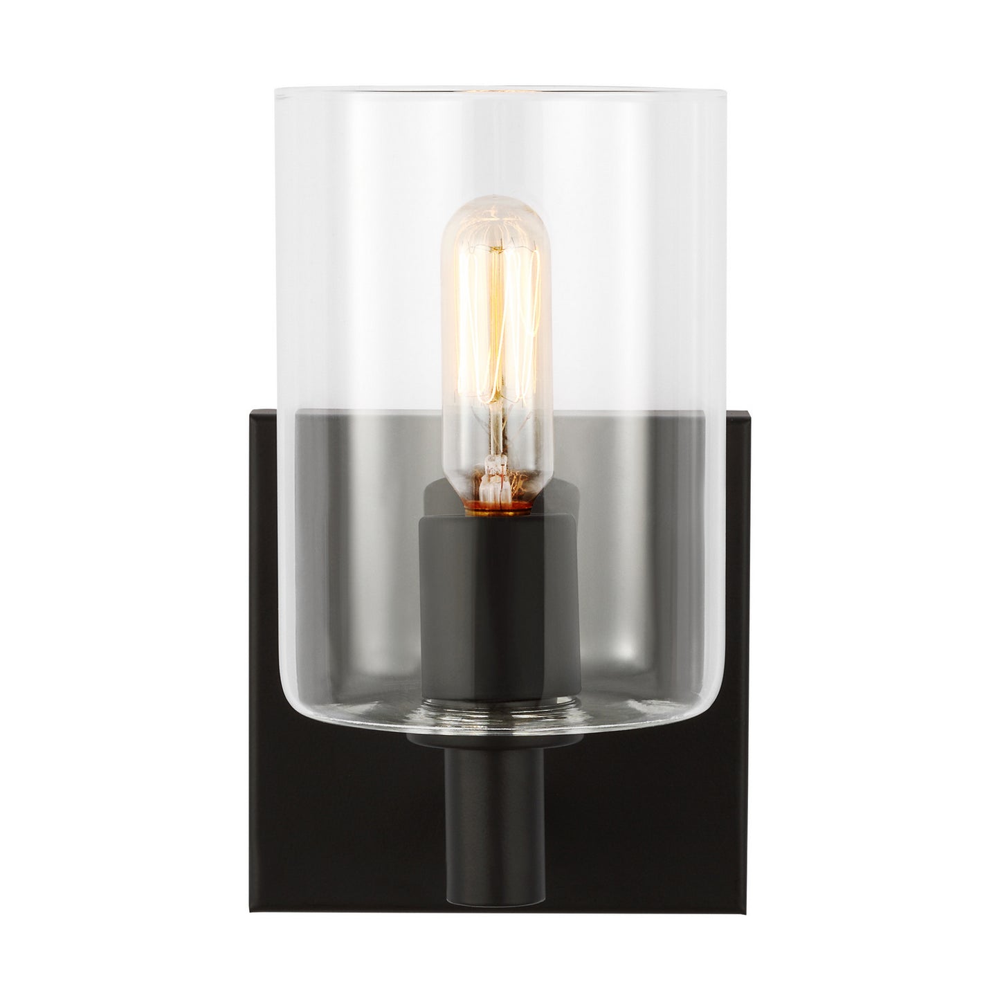 Fullton LED Bath Wall Sconce in Midnight Black
