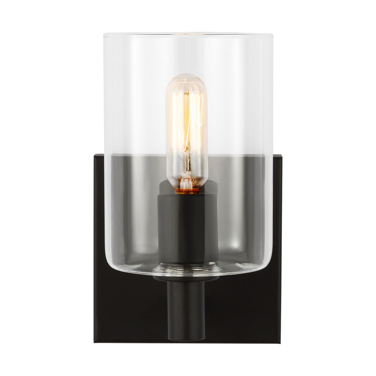 Fullton LED Bath Wall Sconce in Midnight Black