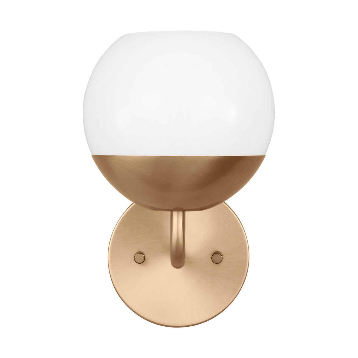 Alvin LED Bath Wall Sconce in Satin Brass