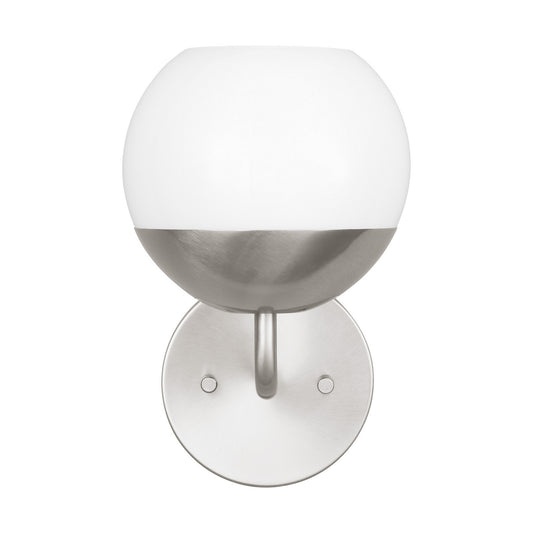 Alvin LED Bath Wall Sconce in Brushed Nickel