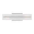 Dex Two Light Bath Vanity in Chrome