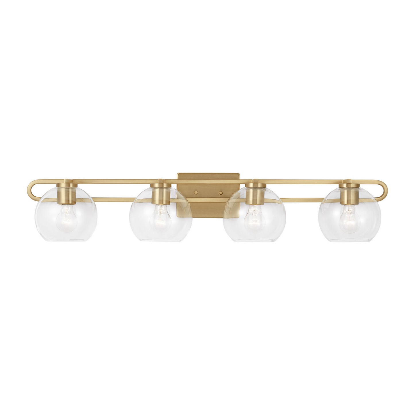 Codyn Four Light Bath Vanity in Satin Brass