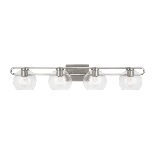 Codyn Four Light Bath Vanity in Brushed Nickel