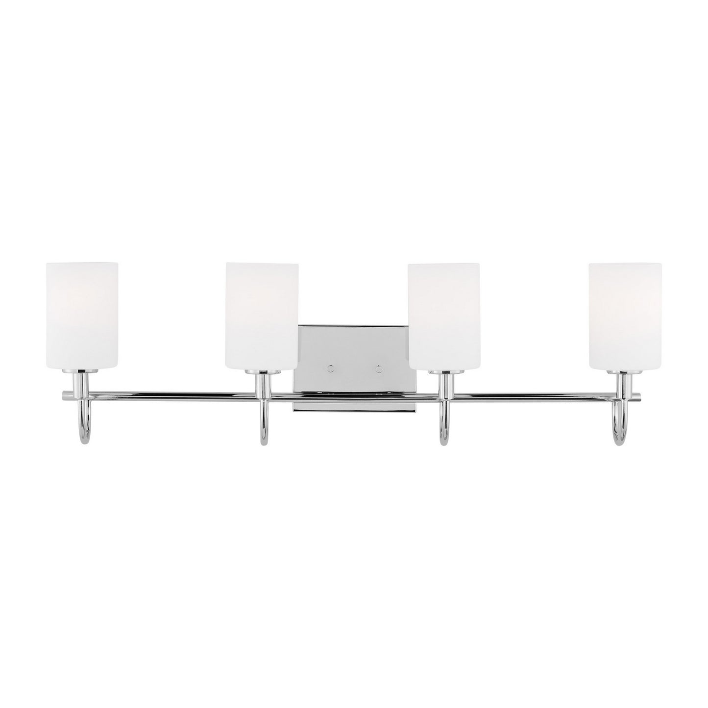 Oak Moore LED Bath Wall Sconce in Chrome