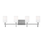 Oak Moore LED Bath Wall Sconce in Brushed Nickel