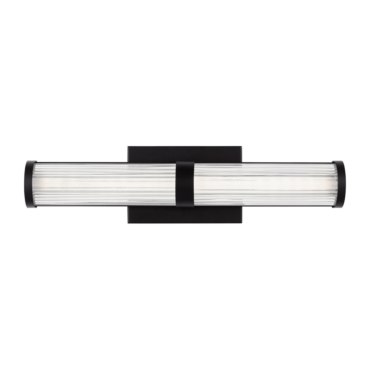 Syden LED Bath Wall Sconce in Midnight Black