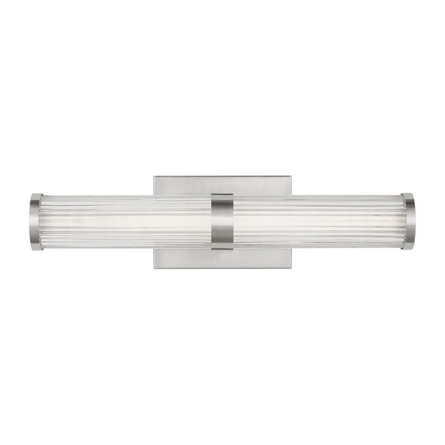 Syden LED Bath Wall Sconce in Brushed Nickel