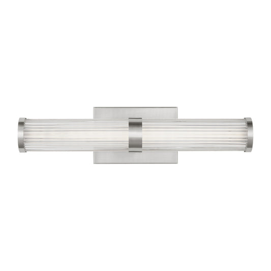 Syden LED Bath Wall Sconce in Brushed Nickel