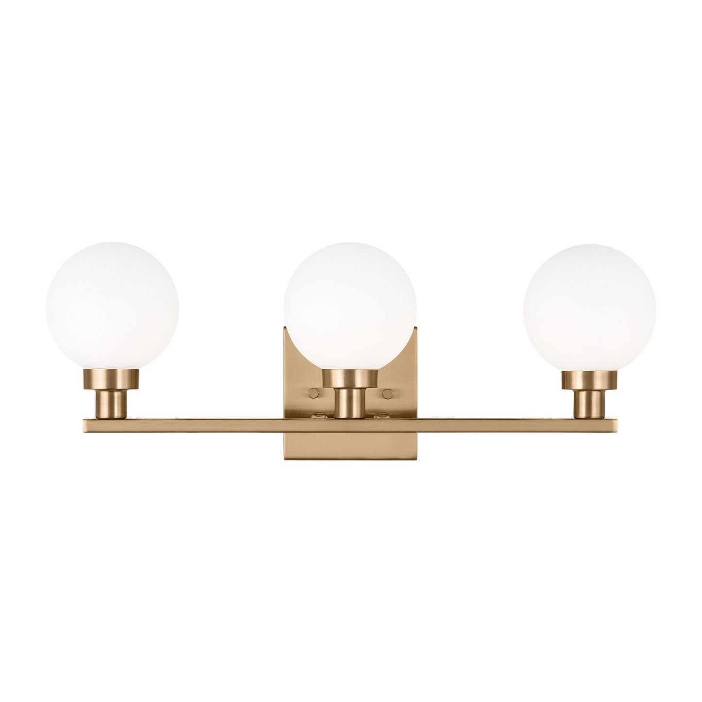 Clybourn Three Light Bath Vanity in Satin Brass