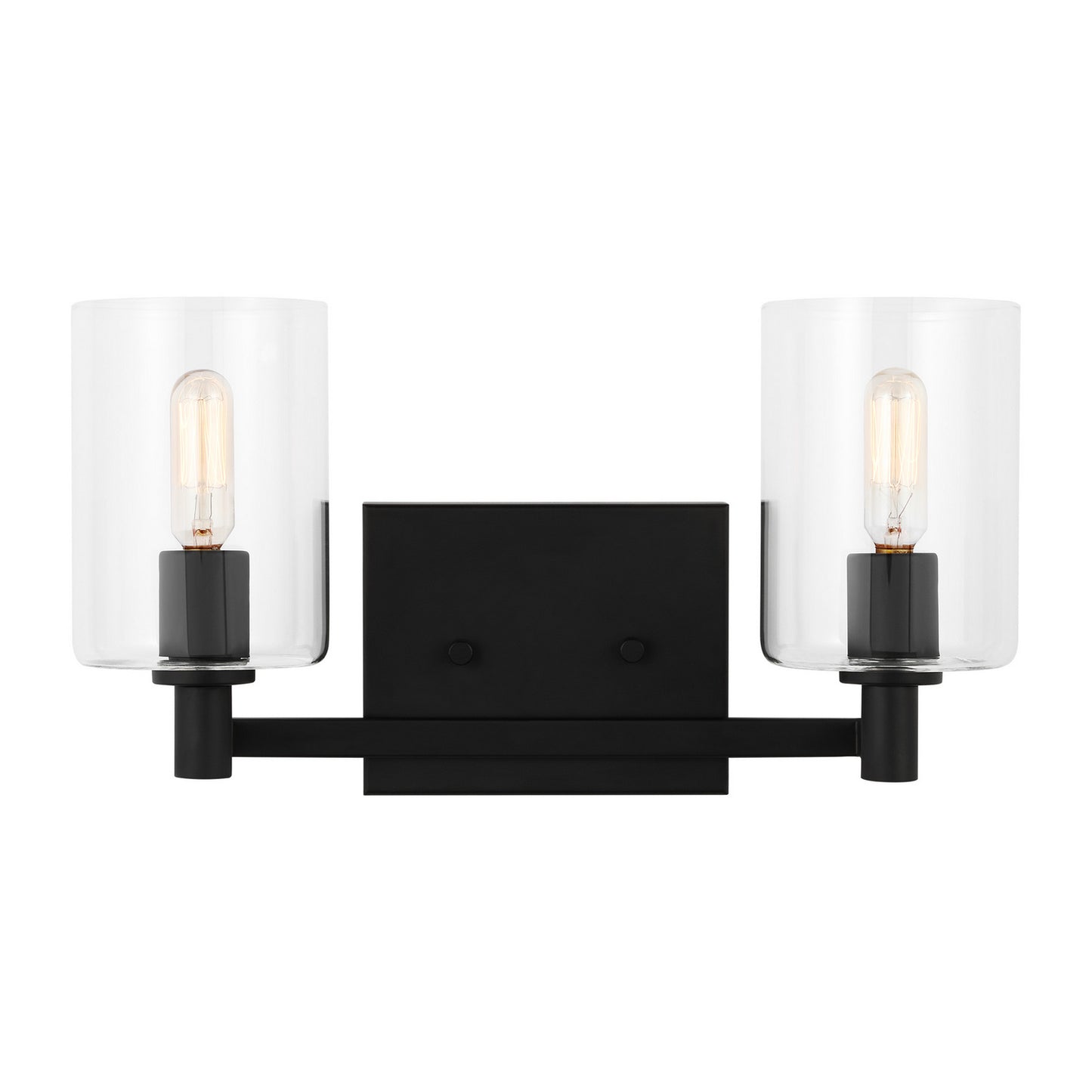 Fullton LED Bath Wall Sconce in Midnight Black