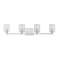 Fullton Four Light Bath Vanity in Chrome