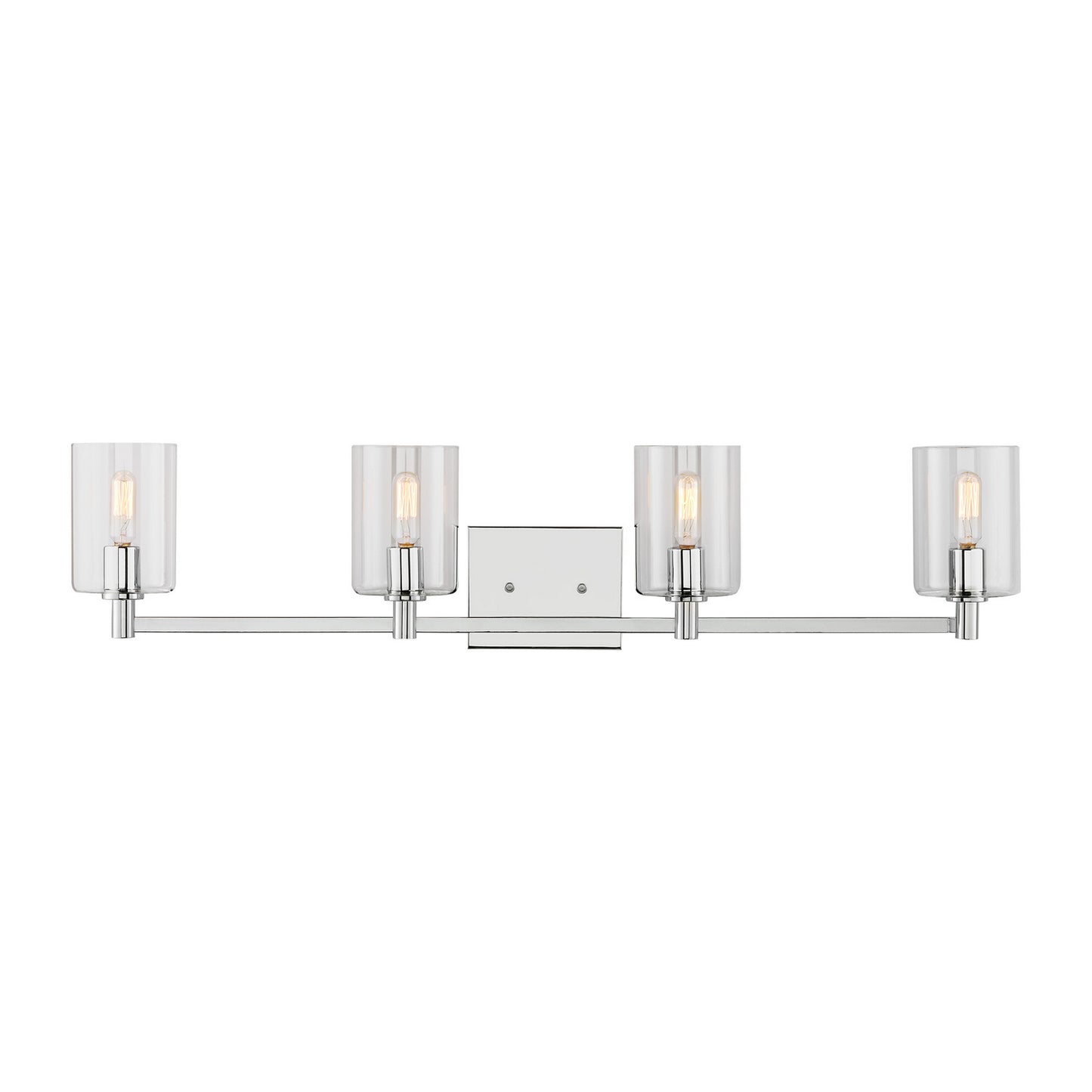 Fullton Four Light Bath Vanity in Chrome