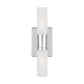 Keaton Two Light Bath Vanity in Chrome