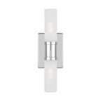 Keaton Two Light Bath Vanity in Chrome