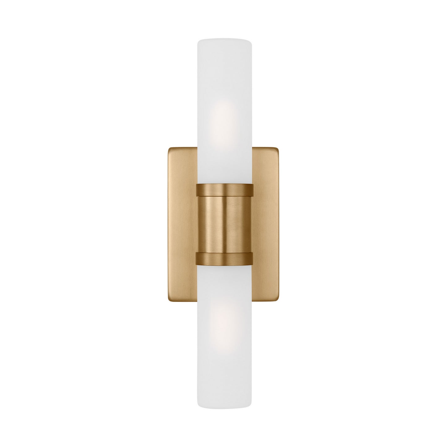 Keaton Two Light Bath Vanity in Satin Brass