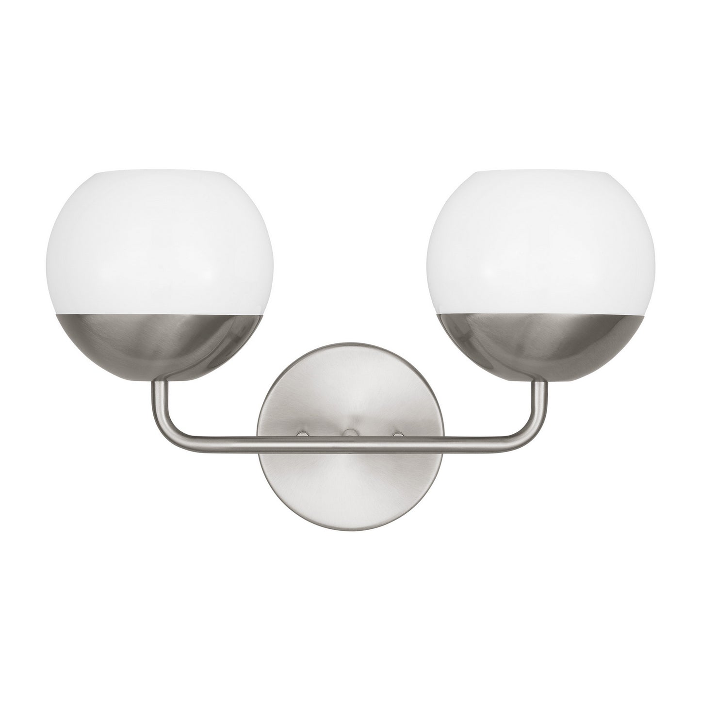 Alvin LED Bath Wall Sconce in Brushed Nickel