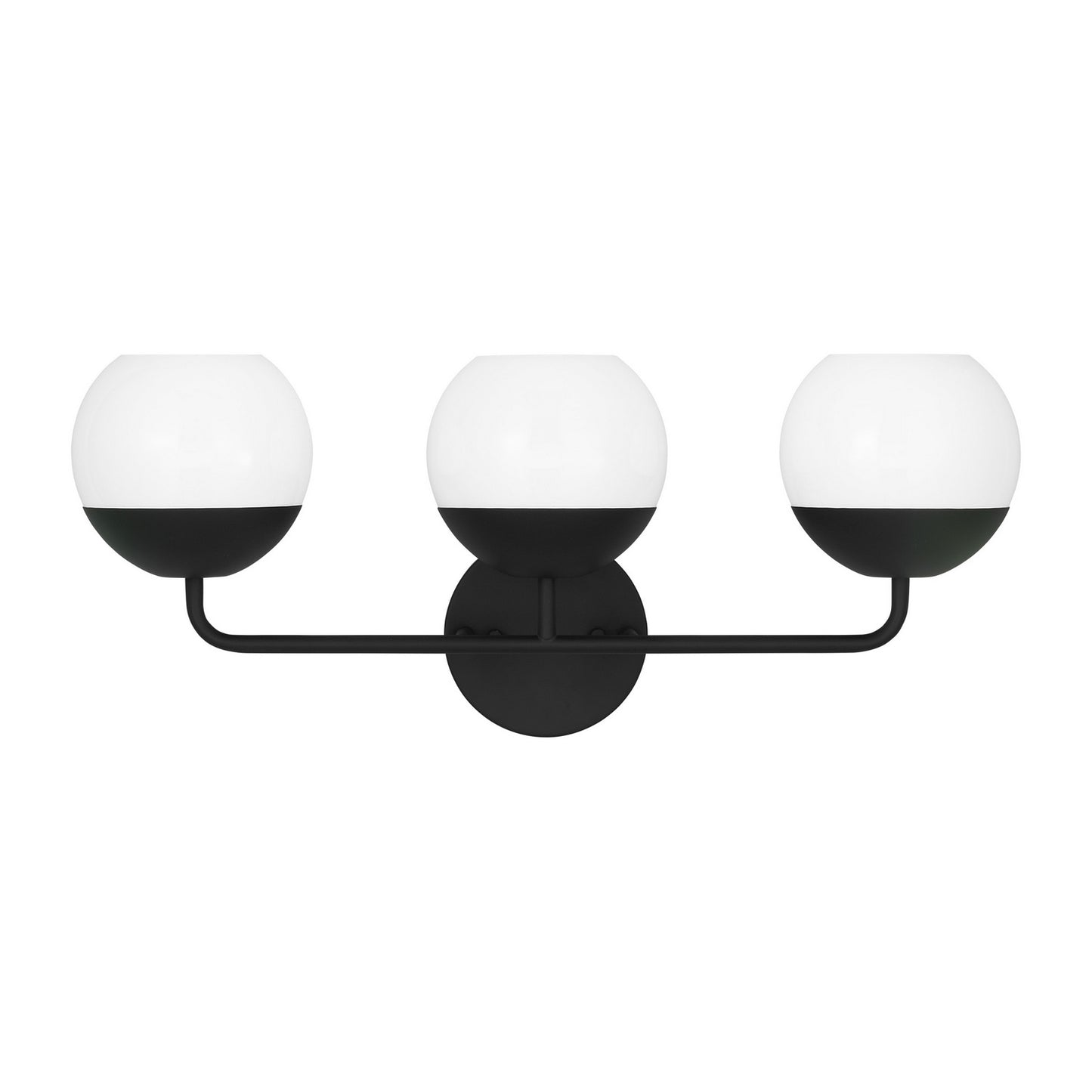 Alvin LED Bath Wall Sconce in Midnight Black