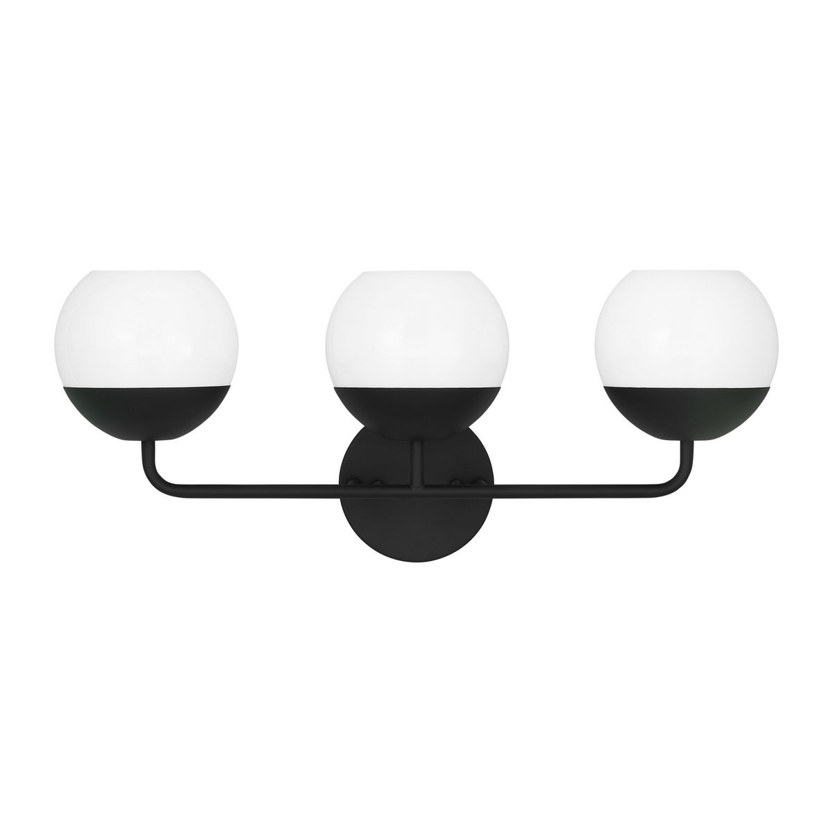 Alvin LED Bath Wall Sconce in Midnight Black