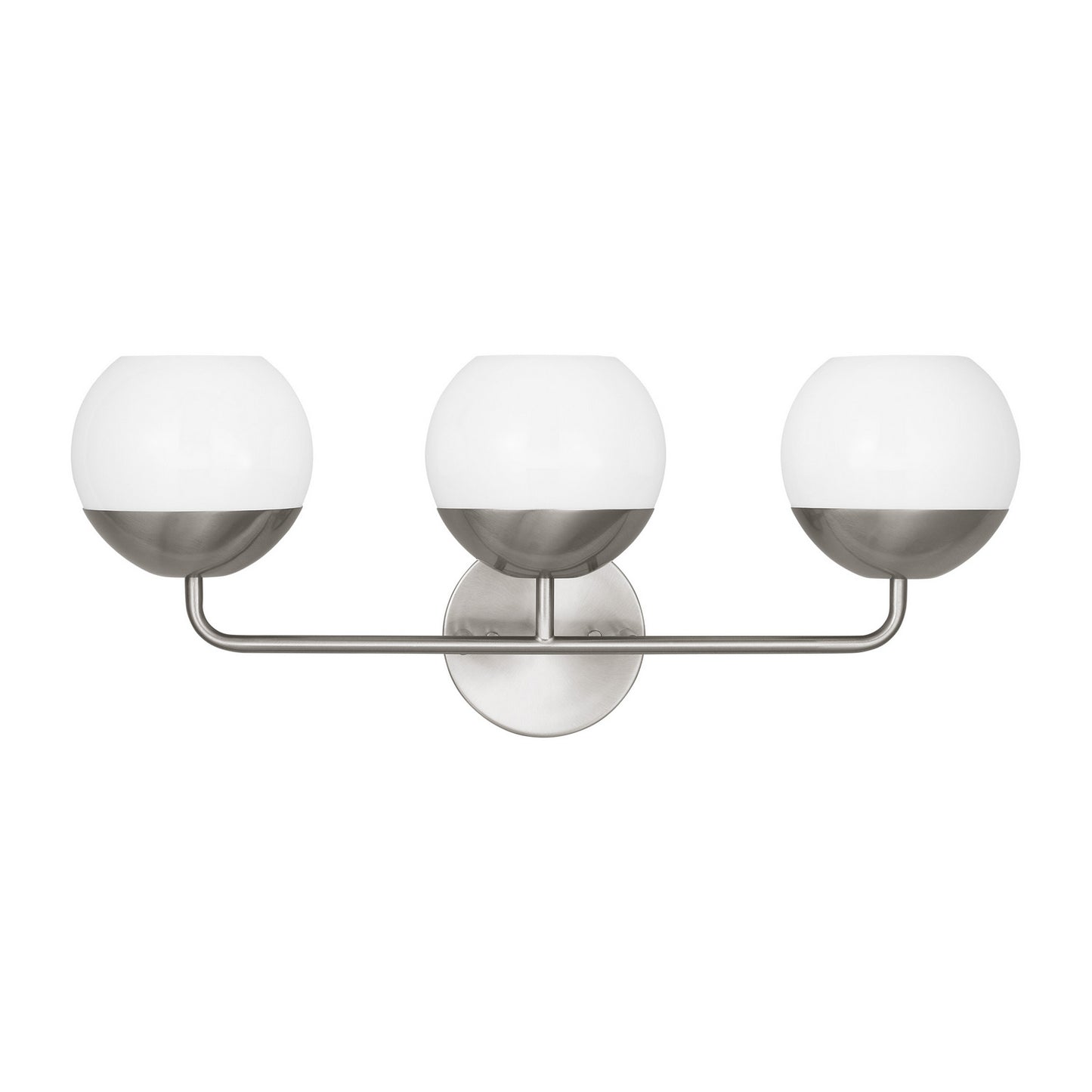 Alvin LED Bath Wall Sconce in Brushed Nickel