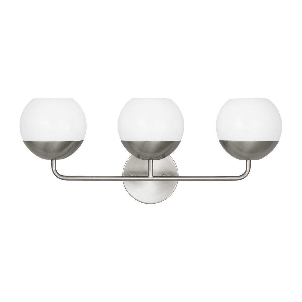 Alvin LED Bath Wall Sconce in Brushed Nickel