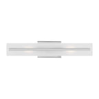 Dex Two Light Bath Vanity in Chrome