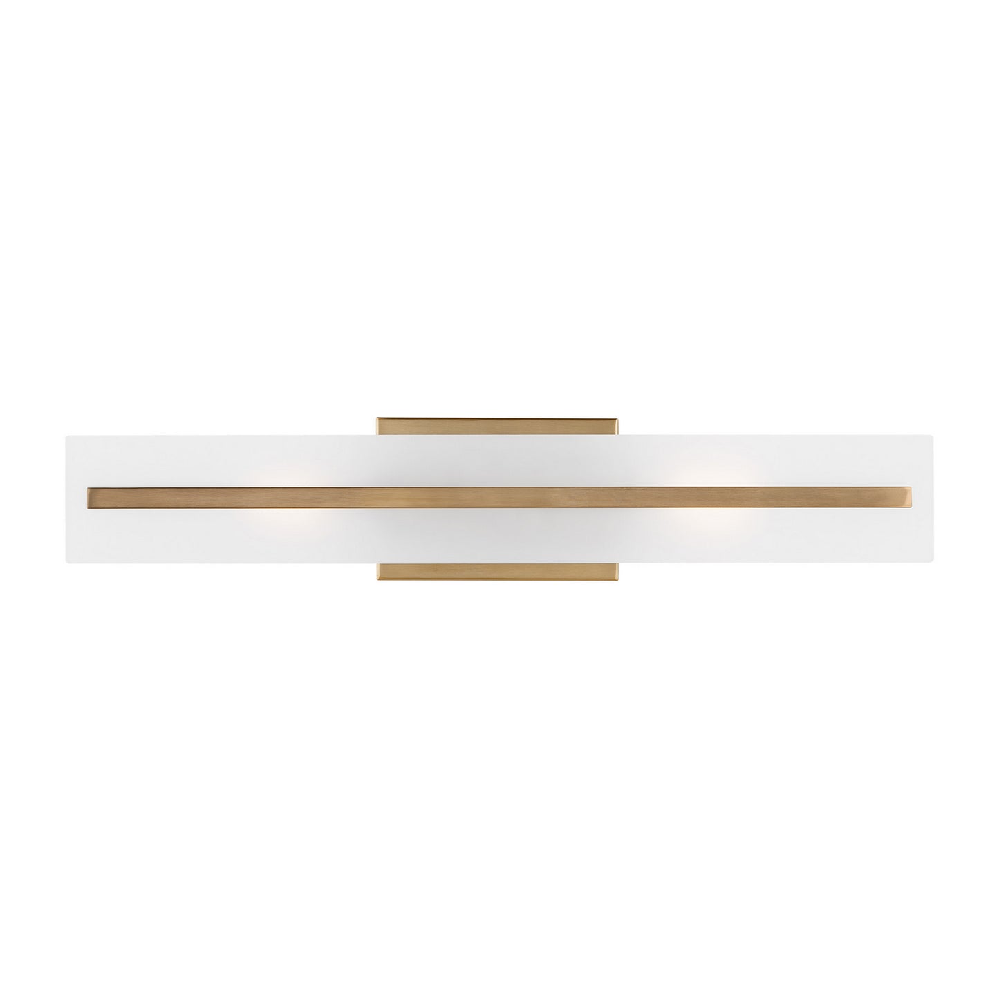 Dex LED Bath Wall Sconce in Satin Brass