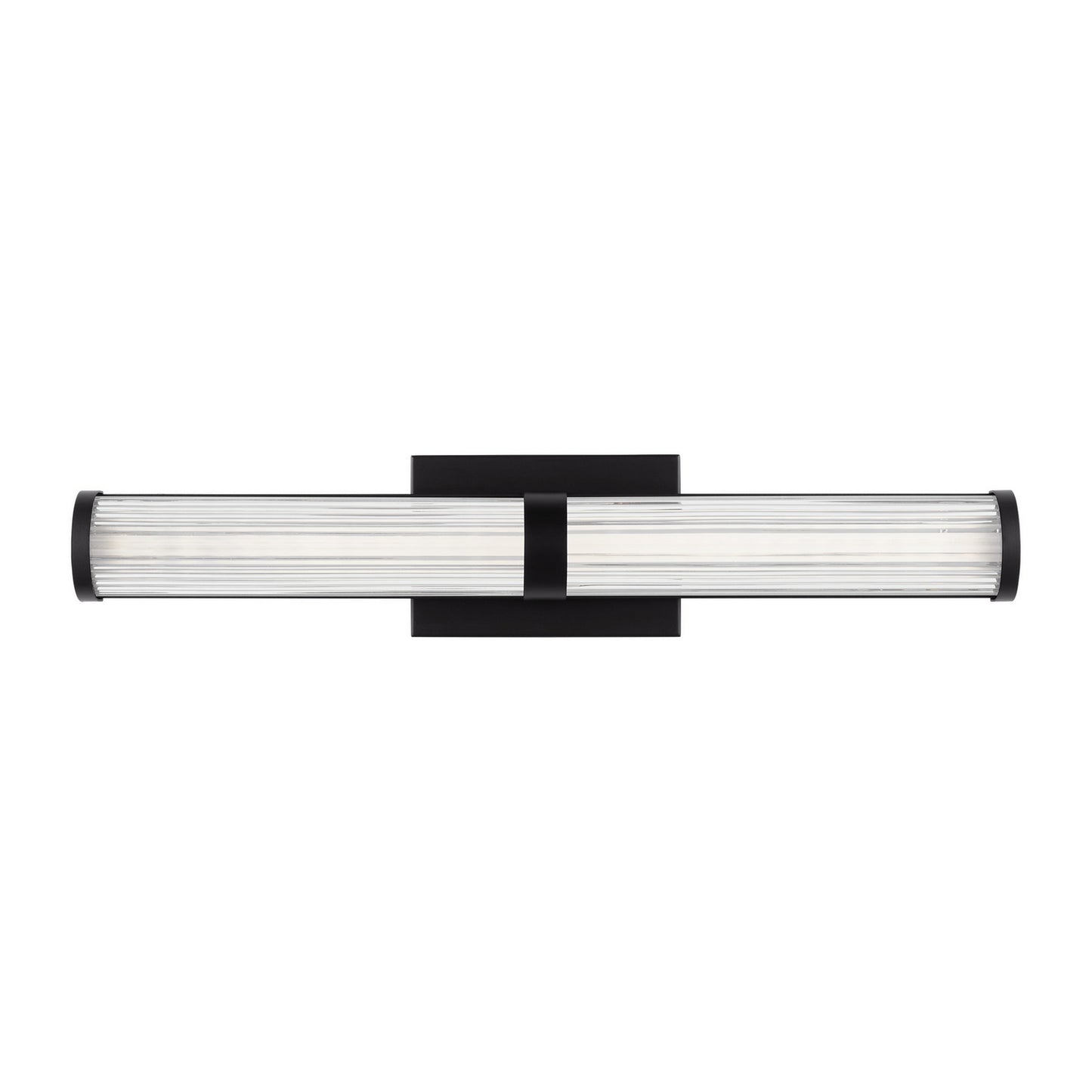 Syden LED Bath Wall Sconce in Midnight Black