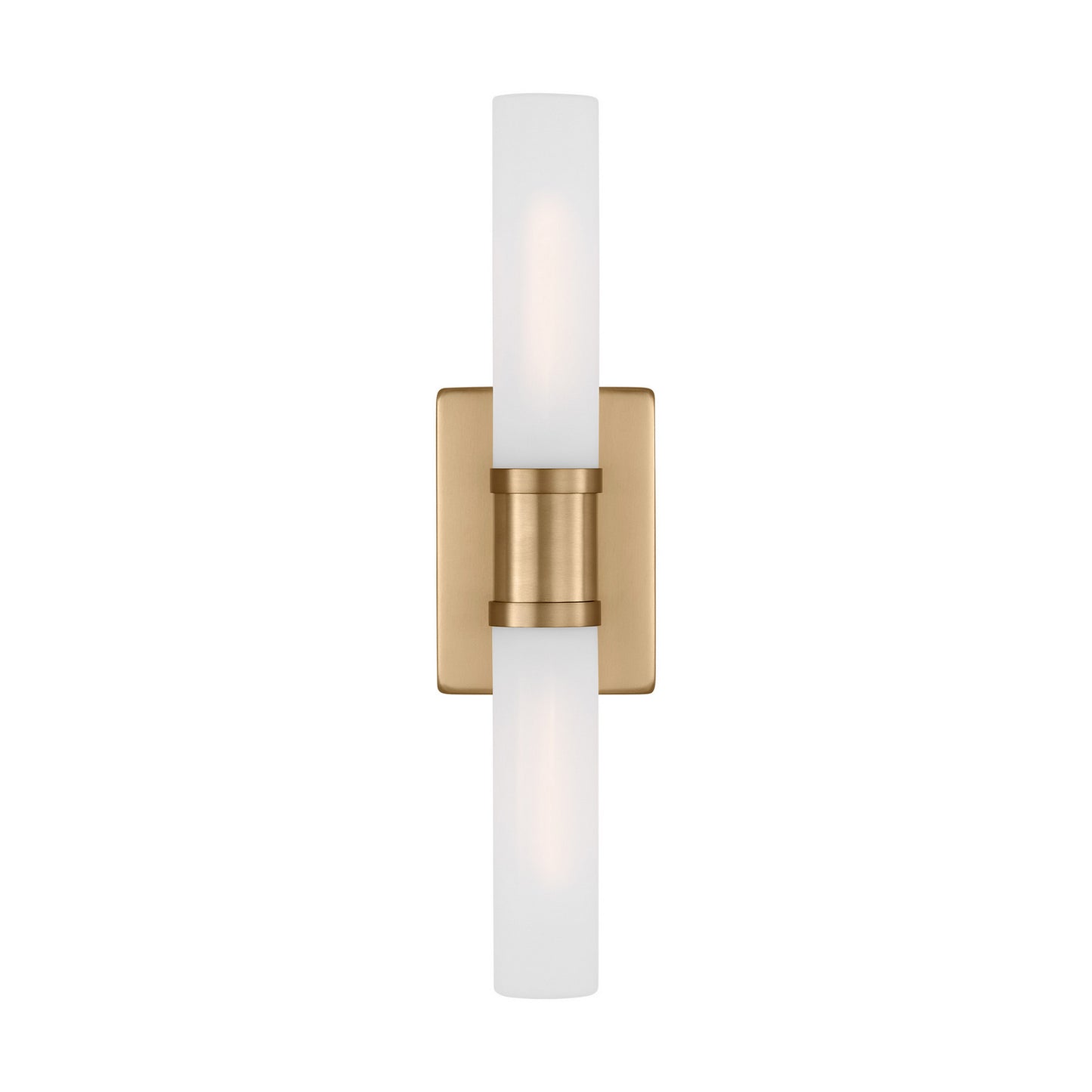 Keaton Two Light Bath Vanity in Satin Brass