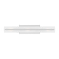 Dex Three Light Bath Vanity in Chrome