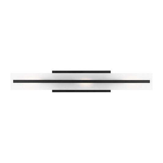 Dex Three Light Bath Vanity in Midnight Black