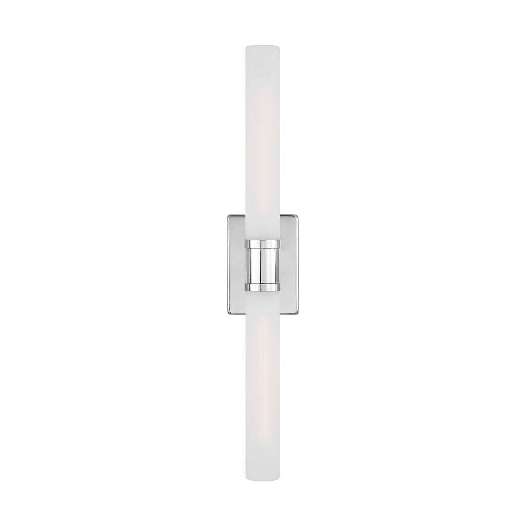 Keaton Two Light Bath Vanity in Chrome