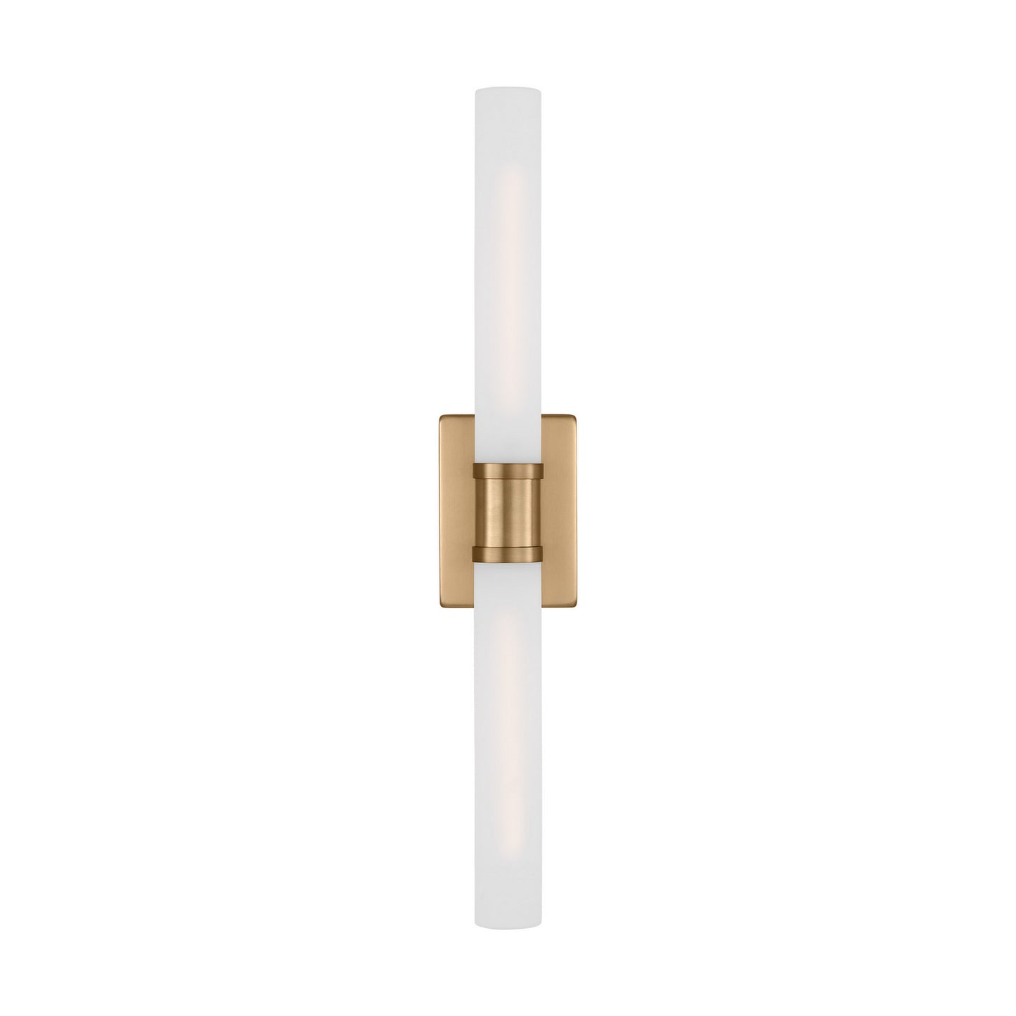 Keaton Two Light Bath Vanity in Satin Brass