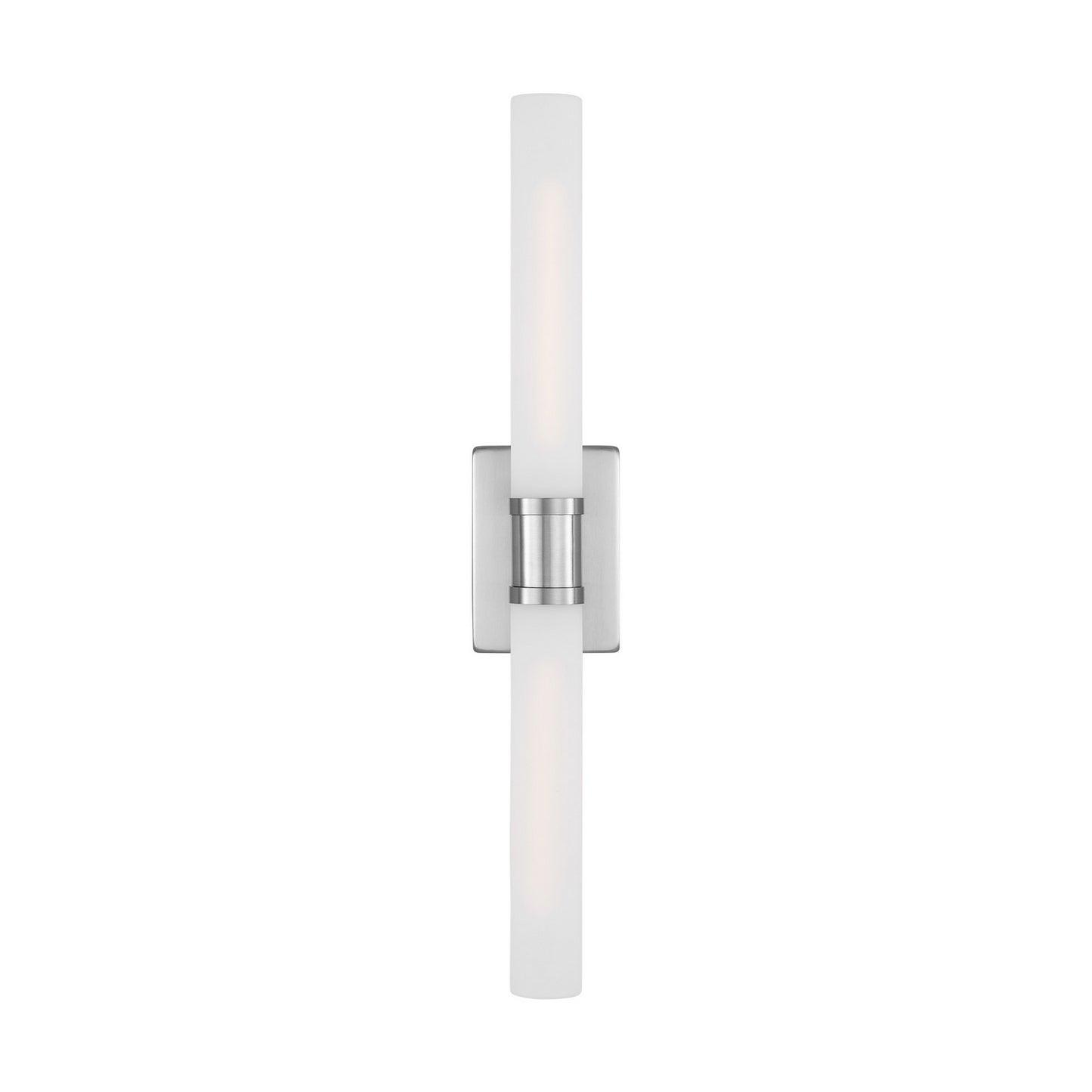 Keaton Two Light Bath Vanity in Brushed Nickel