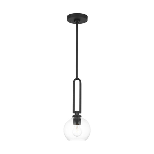 Codyn One Light Pendant in Midnight Black