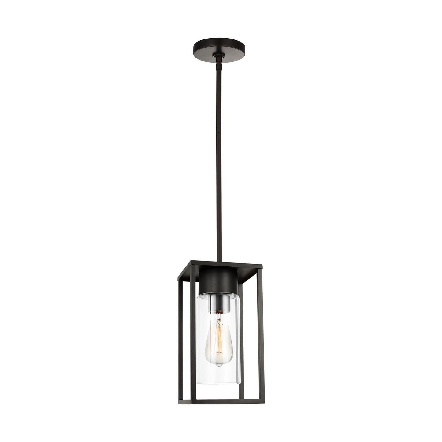 Vado One Light Outdoor Pendant in Antique Bronze