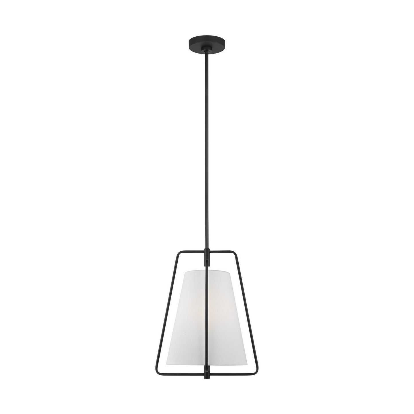 Allis One Light Pendant in Midnight Black