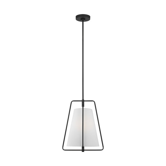Allis One Light Pendant in Midnight Black