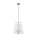 Allis LED Pendant in Brushed Nickel