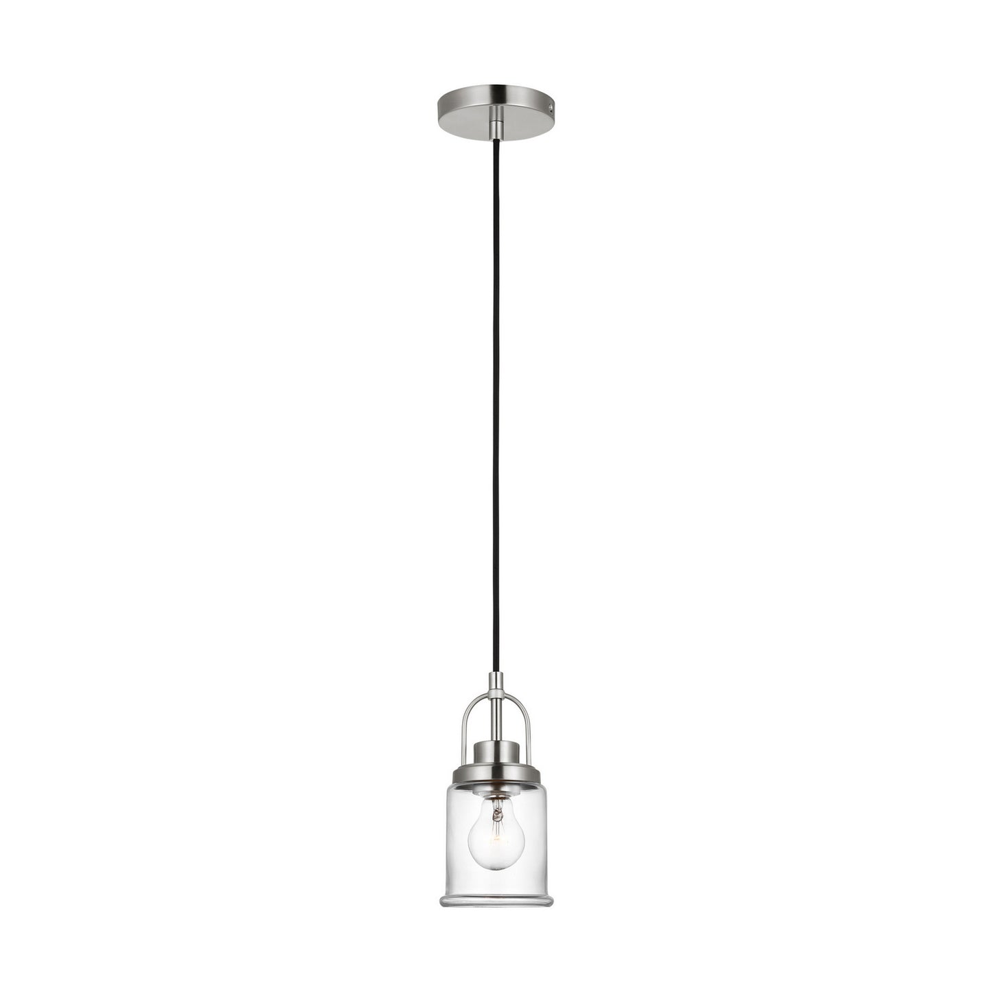Anders One Light Pendant in Brushed Nickel