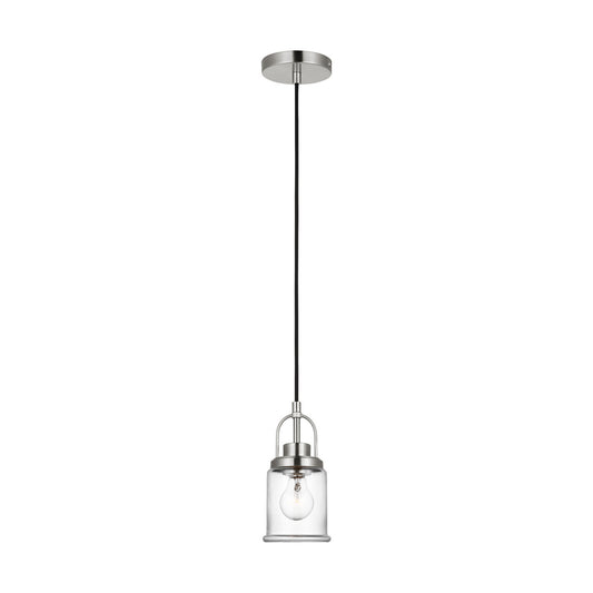 Anders One Light Pendant in Brushed Nickel