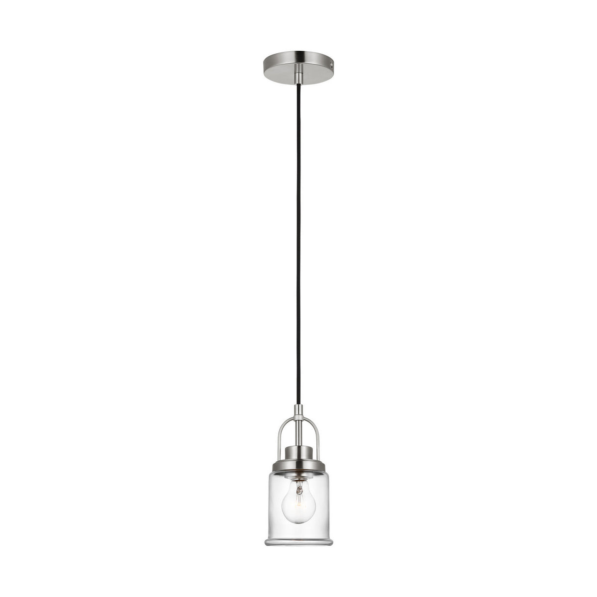 Anders One Light Pendant in Brushed Nickel