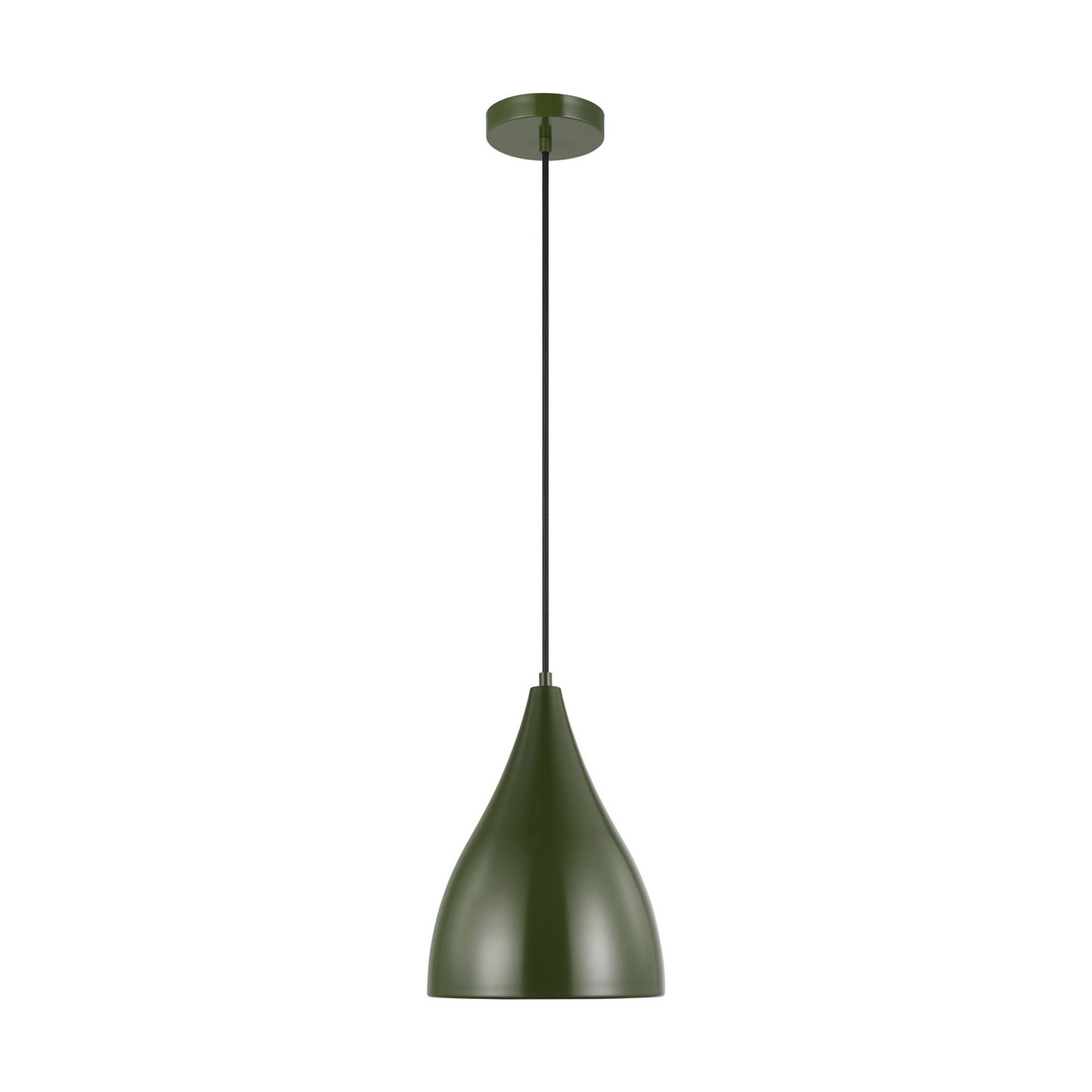 Oden LED Pendant in Olive
