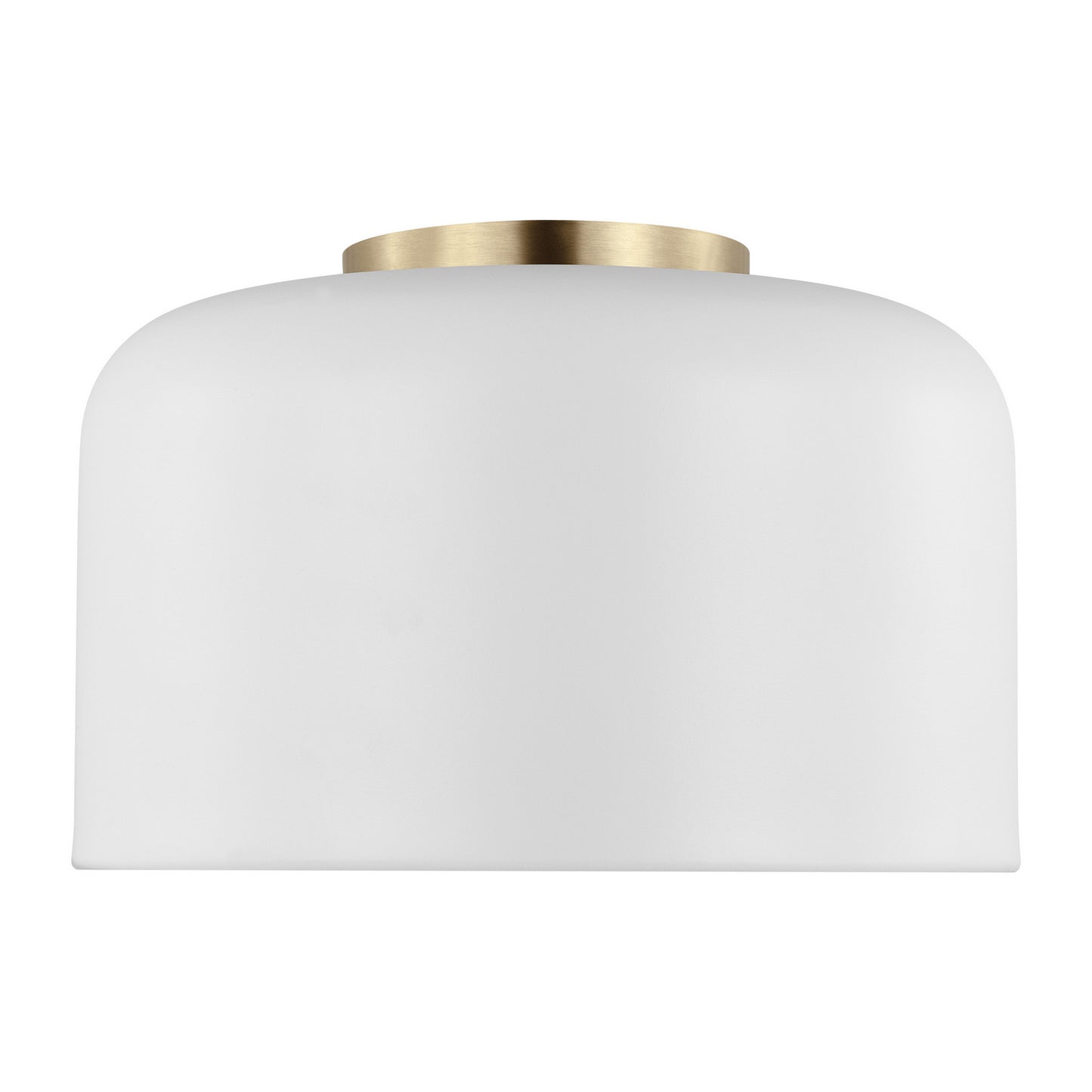 Malone LED Flush Mount in Matte White