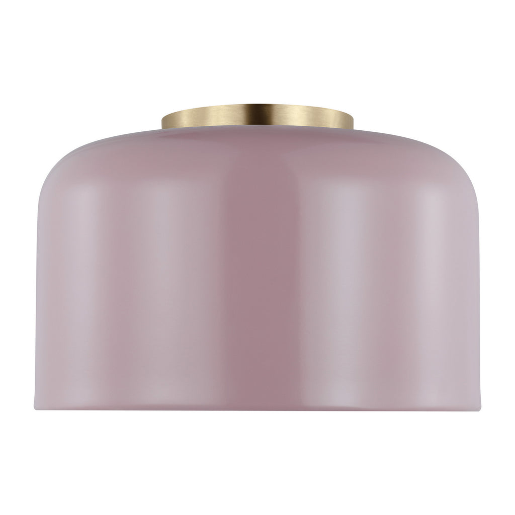 Malone LED Flush Mount in Rose