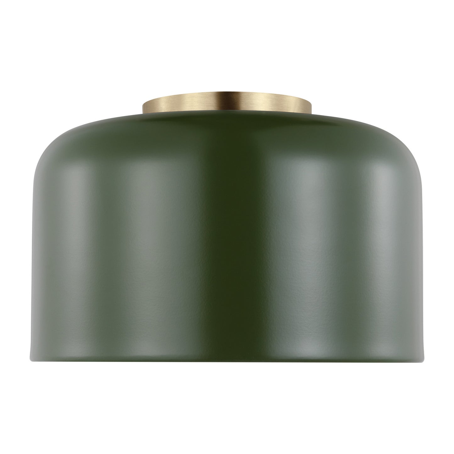 Malone LED Flush Mount in Olive