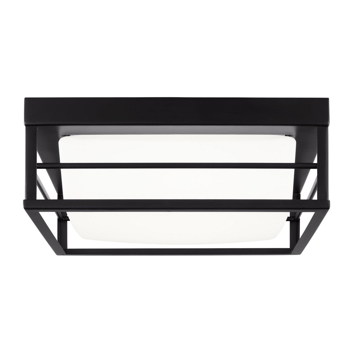 Dearborn LED Flush Mount in Midnight Black