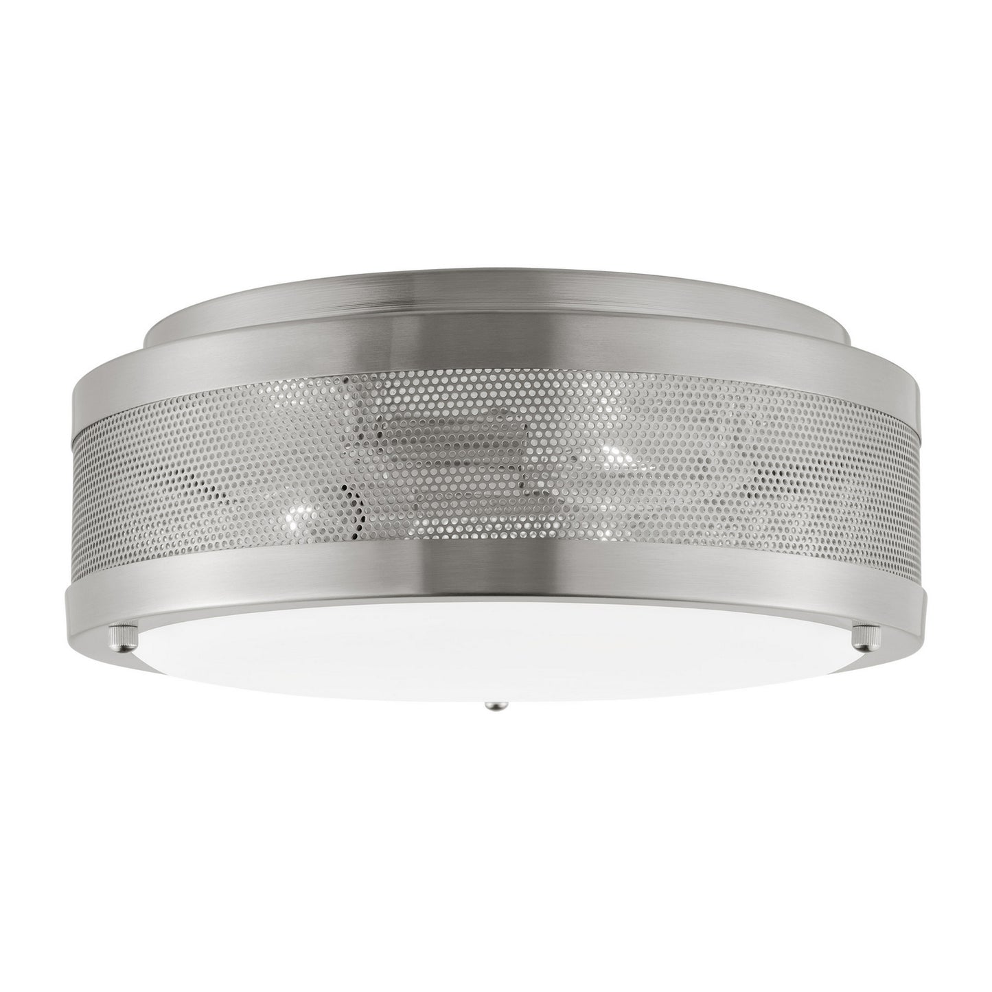 Vander LED Flush Mount in Brushed Nickel