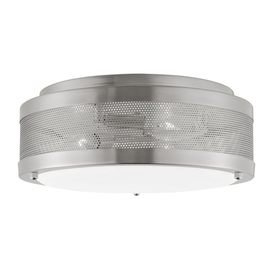 Vander LED Flush Mount in Brushed Nickel