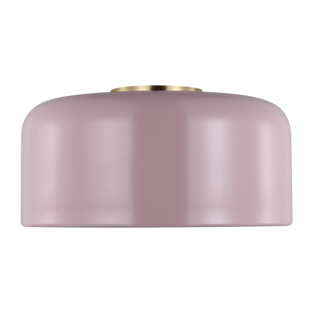Malone LED Flush Mount in Rose