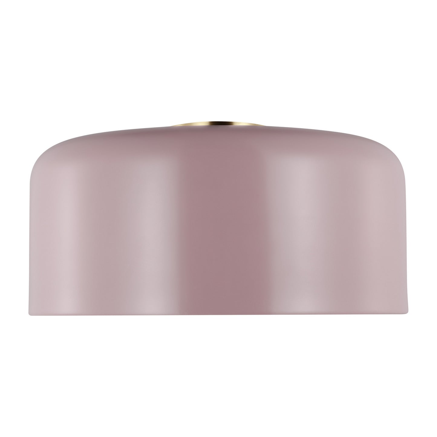 Malone One Light Flush Mount in Rose